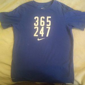 NIKE Dri-Fit Blue t-shirt, Boys XL